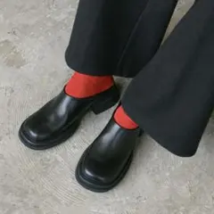 スリッポン レザー