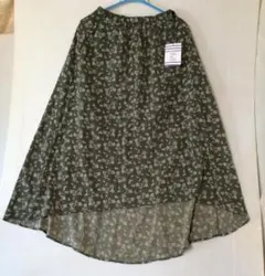OLIVE des OLIVE 花柄ロングスカート Mサイズ