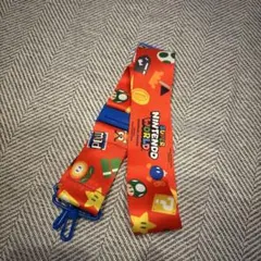 スーパーニンテンドーワールド ストラップ　ポップコーンバケツ　ストラップ