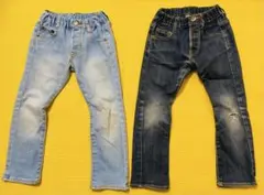 JUNK STORE デニムパンツ 110サイズ 2色セット