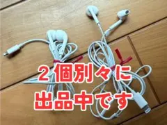 【Apple純正】美品Lightning有線イヤホン
