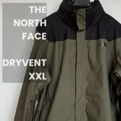 ノースフェイス XXL マウンテンパーカー 裏地メッシュ 脇下ベンチ付