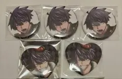 桃源暗鬼 一ノ瀬四季 缶バッジ コミケ キャラウムカフェ ハート缶