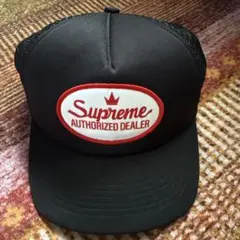 Supreme Authorized Dealer Cap ブラック