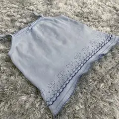 ファミリア　サマーニットベスト　110cm