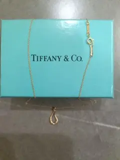 ティファニー　オープンティアドロップ ネックレス 18金