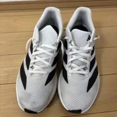 adidas スニーカー ホワイト ブラックのサムネイル