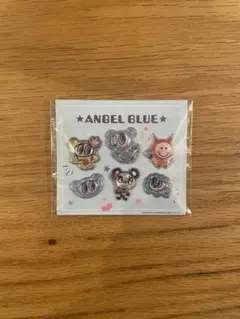 ナルミヤキャラクターズ　エンジェルブルー　セブン　ぷっくりシール