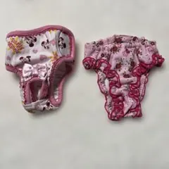 新品犬服女子パンツピンクS.SS size ミニー