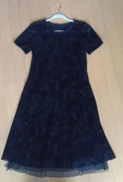 フォーマルワンピース　TRAFFIC BASIC STYLE L　ペチコート付