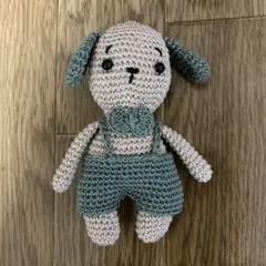 あみぐるみ　ハンドメイド　犬