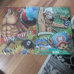 ONE PIECE A4クリアファイル2枚セット