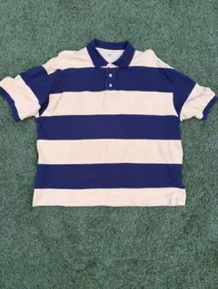 ボーダーポロシャツ