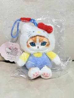 モフサンド　キティ　ぽてふわマスコット　ぬいぐるみキーホルダー　サンリオ