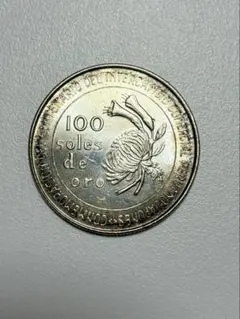 日秘友好通商航海条約締結100周年記念 100ソル銀貨 - メルカリ