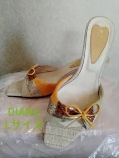 【使用回数1-2回】DIANA サンダル Lサイズ 24.0〜24.5