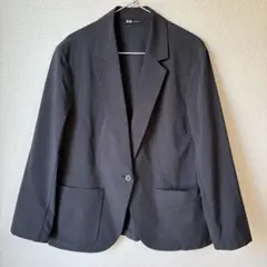 【超美品】ユニクロ　theory 感動ジャケットXL