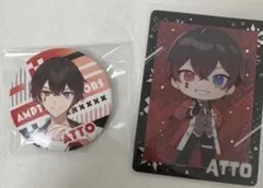 2024年あっとくん夏ビジュデフォ缶バッジ AMPTAK あっとくん 2024NewYear缶バッジ - メルカリ