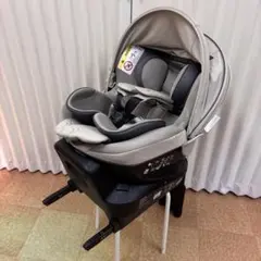 ☆美品☆　エールべべ　クルット5i　グランス　ISOFIX　グラングレージュ