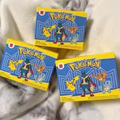 マクドナルド　ハッピーセット　ポケモン　おもちゃ　第1弾　箱付き