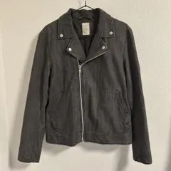 BACK NUMBER デニムジャケット ライダース風 ブラック L Y2K