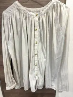 ROPÉ PICNIC 【2WAY】メタルパーツギャザーブラウス　アイボリー38