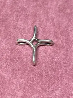 クロス型 ネックレスパーツ tiffany&Co.Infinitycross