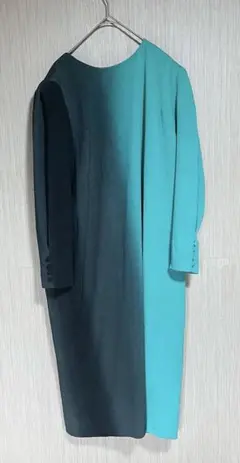 サンネンザカ 三年坂 　グラデーション　ロングワンピース　L