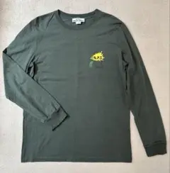 APC × BrainDead 長袖Tシャツ モスグリーン ロンT Mサイズ