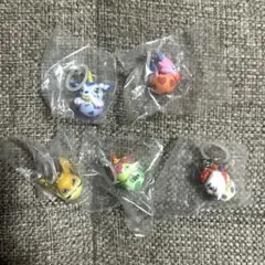 デジモン めじるしアクセサリー 5種セット