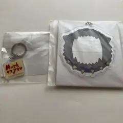 &TEAM FUMA アクリルチャーム 缶バッジホルダー