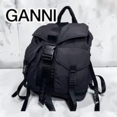 新品未使用】GANNI ブラック クラスバッグ ショルダーバッグ 韓国限定