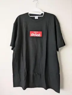 【新品未使用！】オリオンロゴ入り黒Tシャツ　XL