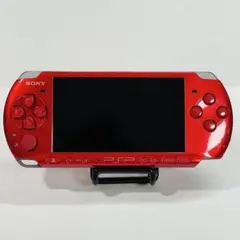 【極美品‼︎】SONY PSP-3000 ラディアントレッド本体 メモステ16GB