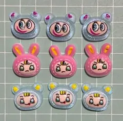 ナルミヤキャラクターズネイルパーツ9個セット【ナカムラくん】【べリエちゃん】