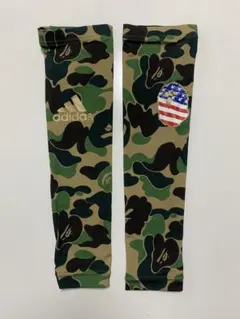 BAPE adidas arm sleeve アームスリーブ L-XL 迷彩 - メルカリ