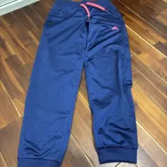 adidas ネイビー ジャージパンツ 140サイズ