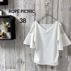 ROPÉ PICNIC ロペピクニック　38 シアーフレアスリーブプルオーバー