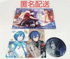 プロセカ KAITO グリッター缶バッジ 47C 特典 イラストカード エピカ