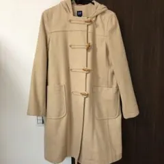 GAP ロングコート　ベージュ　ダッフル　レディースのサムネイル