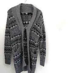 アパートバイローリーズ　ジャガード編みカーディガン　サイズМ