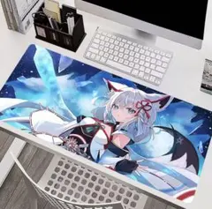 ホロライブ 白上フブキ プレイマット デスクマット マウスパッド