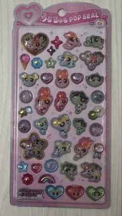 【新品】正規品　パワパフ　パワーパフ　ガールズ　うるちゅる　ポップシール
