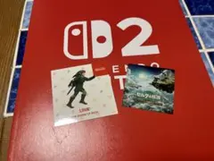 Nintendo 新品未使用　美品　ゼルダの伝説 ステッカー 2枚セット