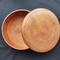 最高級】栃（トチ）くりぬき茶櫃（茶びつ）玉杢 縮み杢 漆塗り 工芸品