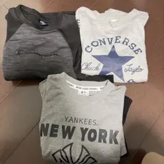 150サイズ 長袖Tシャツ まとめ売り Champion Converse など