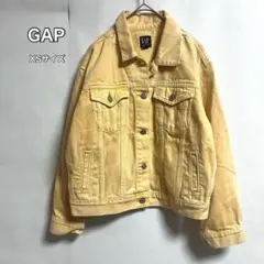 GAP ギャップ イエロー Gジャン トラッカージャケット コットン XS