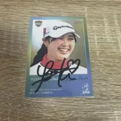 女子プロゴルフ JLPGA 都玲華プロ 直筆サイン - メルカリ