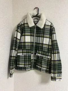 Another Influence☆check jacket in green