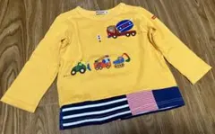 ミキハウス　プッチー刺繍tシャツ　美品